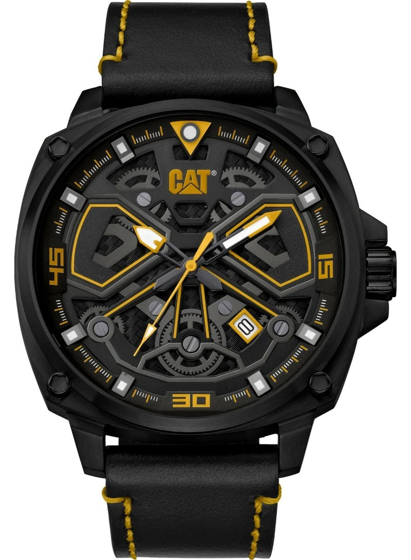 CAT AJ.161.34.127 Men Watch, 44mm case, Black face - Image 1